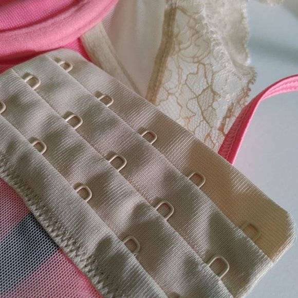 BLUSH Lingerie Lace Bustier Set - Picture 5 of 7